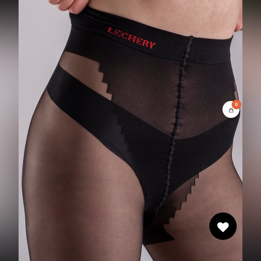 Black RHT Backseam Tights - Picture 8 of 10
